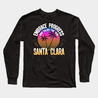 Santa Clara San Francisco United States Design Long Sleeve T-Shirt